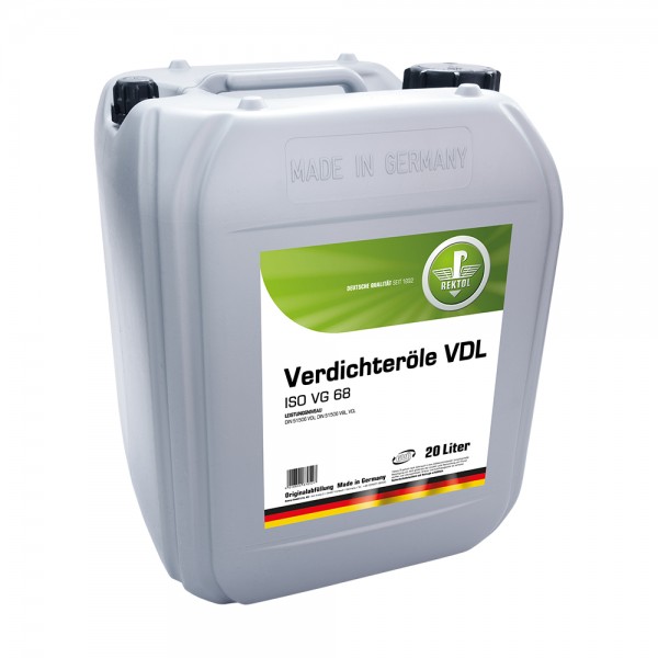 Rektol VDL 68  20л  Компрессорное масло