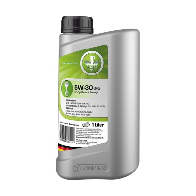 Rektol 5W-30 Global Plus (REKTOL 5W-30 GF-5) 1л  Моторное масло